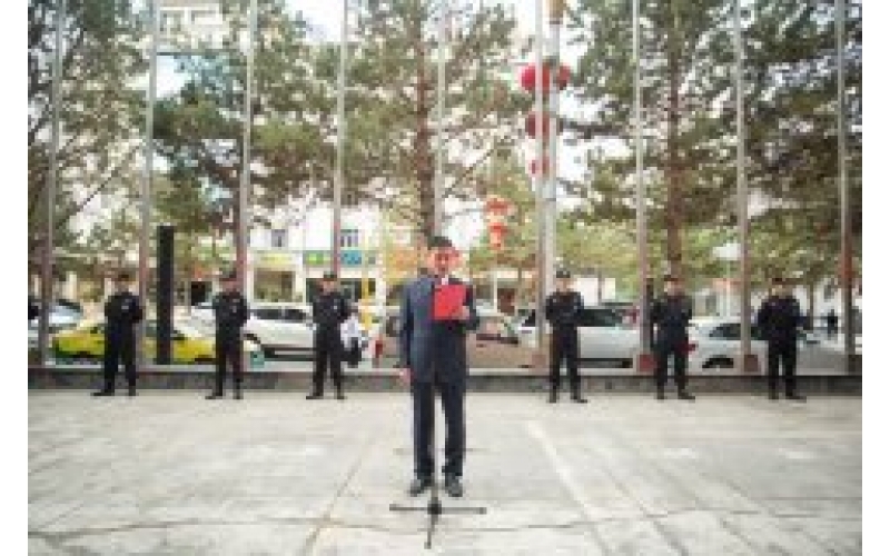 慶賀祖國70華誕，野馬集團舉行升旗儀式！